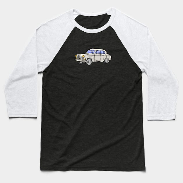 ussr cars Baseball T-Shirt by Antho